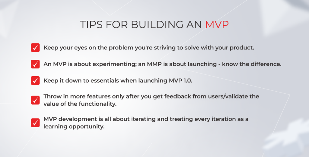 building an MVP