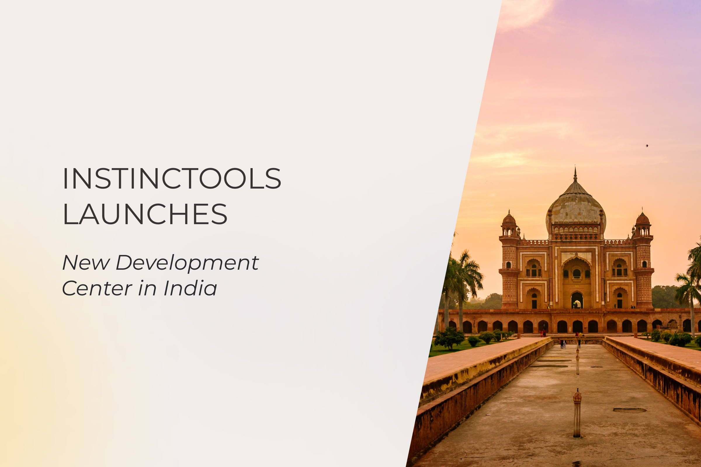 Instinctools Launches New Development Center in India